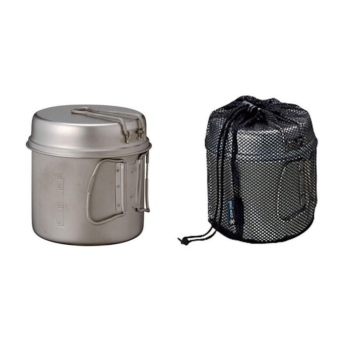 Snow Peak Cooker Titanium Deep Type Trek 1400ml with Case SCS-009T
