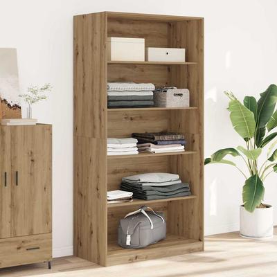 Vidaxl Wardrobe, Artisan Oak, 100X50X200 Cm, Wood-Based Material