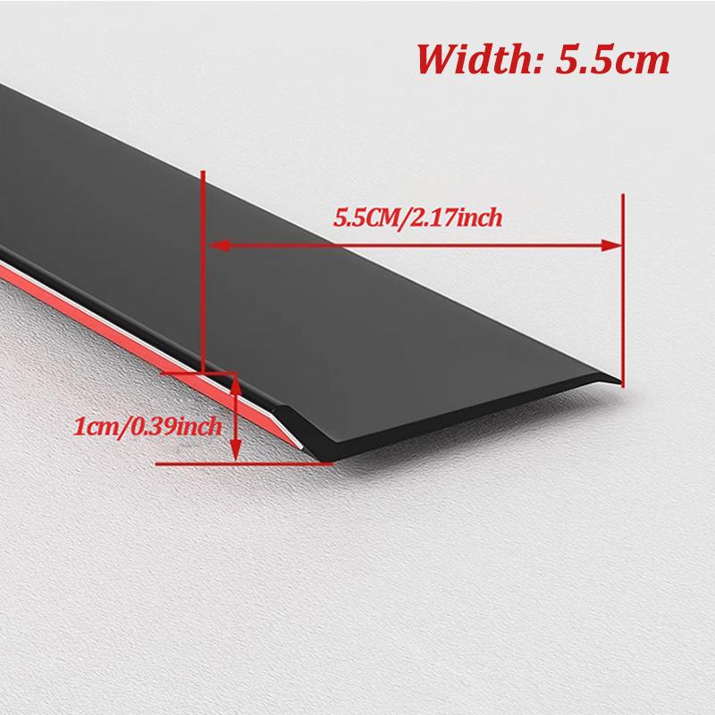 Home Window Water Blocking Bar Sliding Window Rain Weatherstrip Balcony Insulation Windproof Sealing Strip Flashing Board