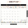 1 Set Desk Calendar 2026-2027: 18-Month Calendar from January 2026 To June 2027 with Schedule & Holidays, 43.18cm X 30.48cm