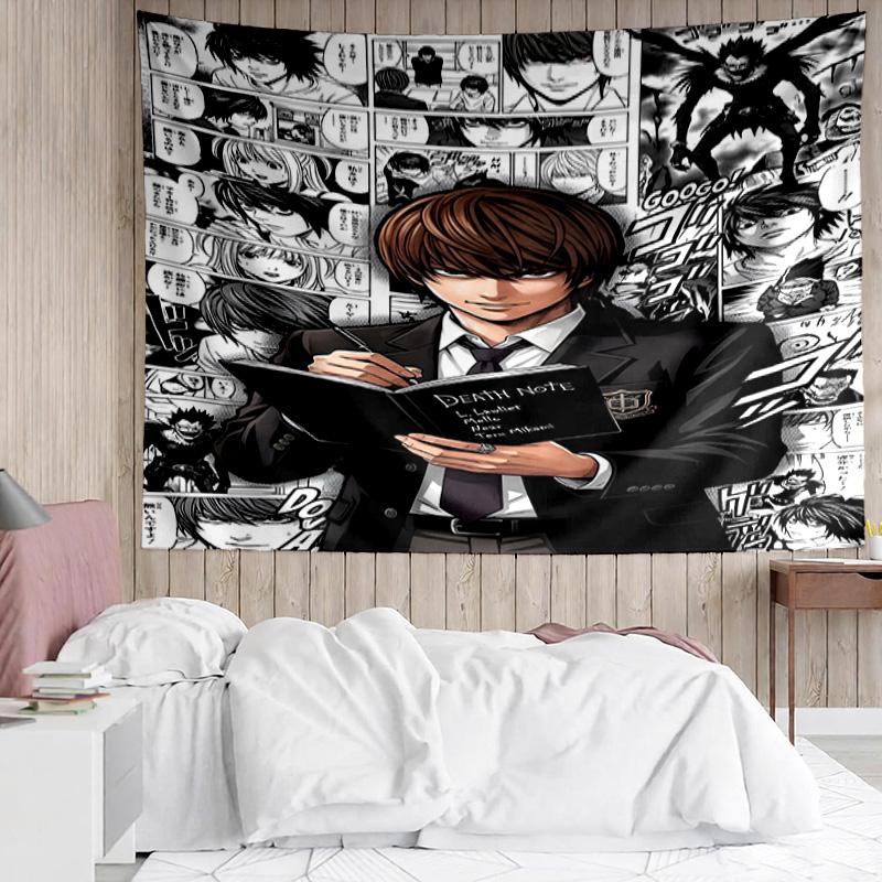 1PC Death King And Apple Tapestry Accessories Playroom Tapestry, for Bedroom,Livingroom, dormitory Room Wall Decor Fan Birthday Gifts