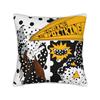 Metal Angine de Poitrine Rock Music Square Pillowcases Polyester Home  Cushion Case Creative Decorative Pillow Cover