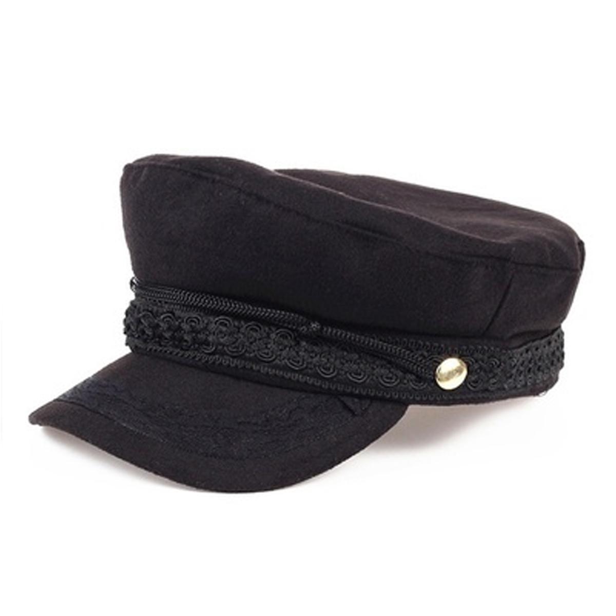 

Модная кружевная темно-синяя шляпа для осени и зимы, уличный берет, кепка для мужчин и женщин, кепки для газетчиков, шерстяные кепки чёрный