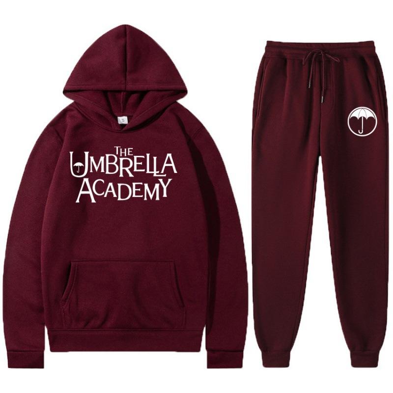 The Umbrella Academy Hooded Sweatshirt Casual Sports Pants Set