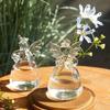 Glass Hydroponic Vase, Suitable for Wedding Decorations, Angel Hydroponic Vase, Floral Decorations, Flower Arrangement Vessels