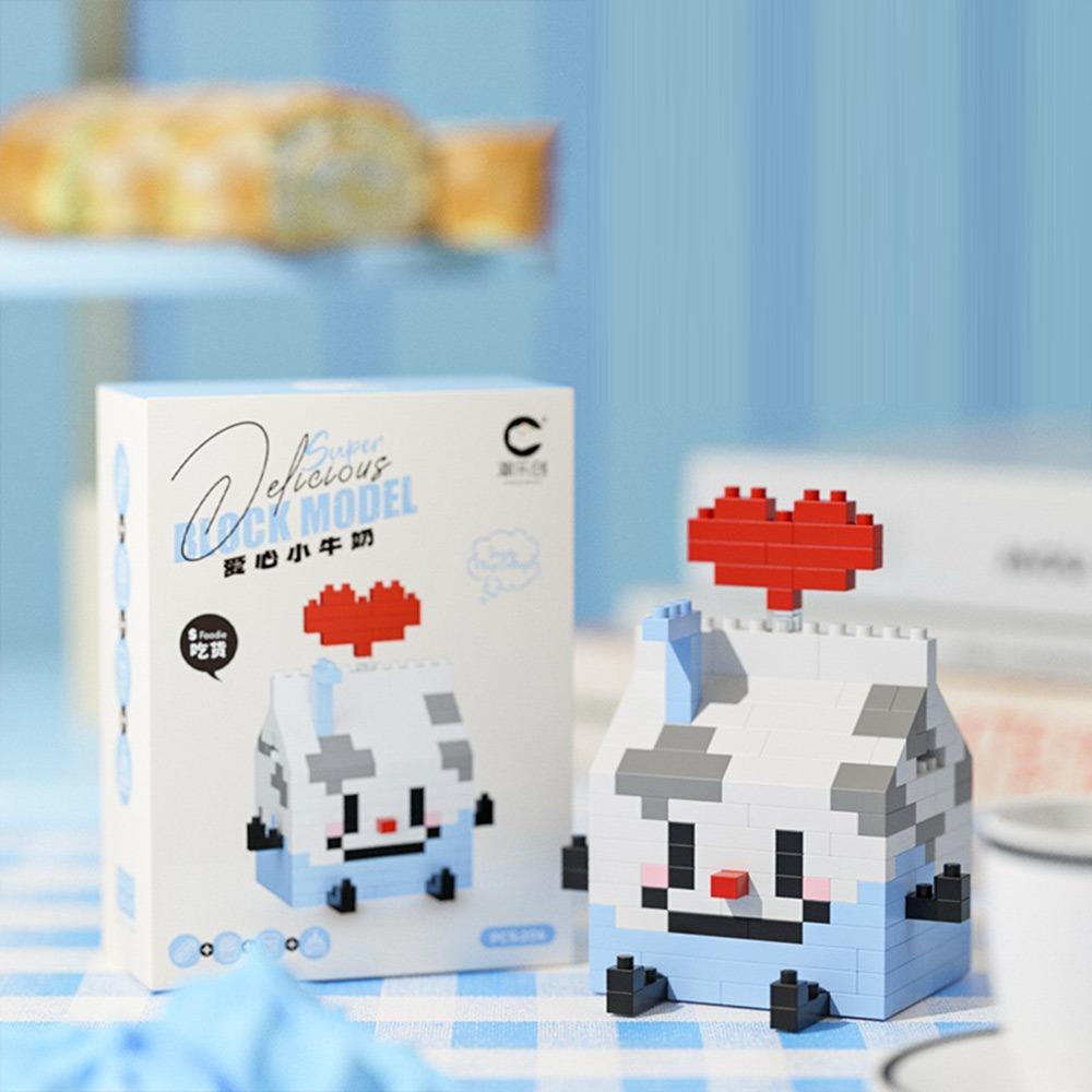 DIY 3D Model Bricks ABS Plastic Puzzle Assembly Toy Creative Assembling Toys  Gift