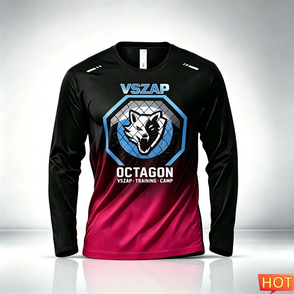 Kickboxing Long Sleeve T-Shirt, For Sports & Martial Arts