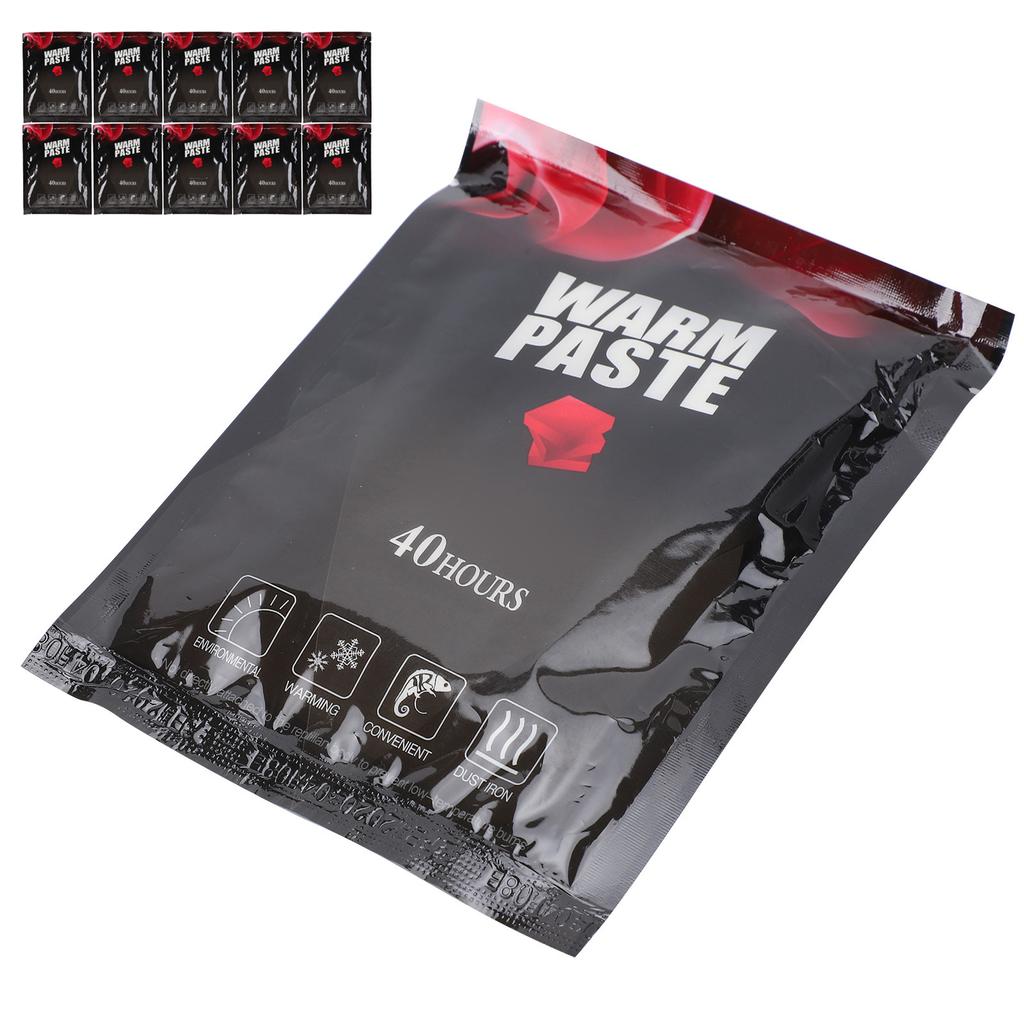 10Pcs Reptile Heating Warmer Heat Transport Warm Paste for Tortoise Spider Scorpion 40h
