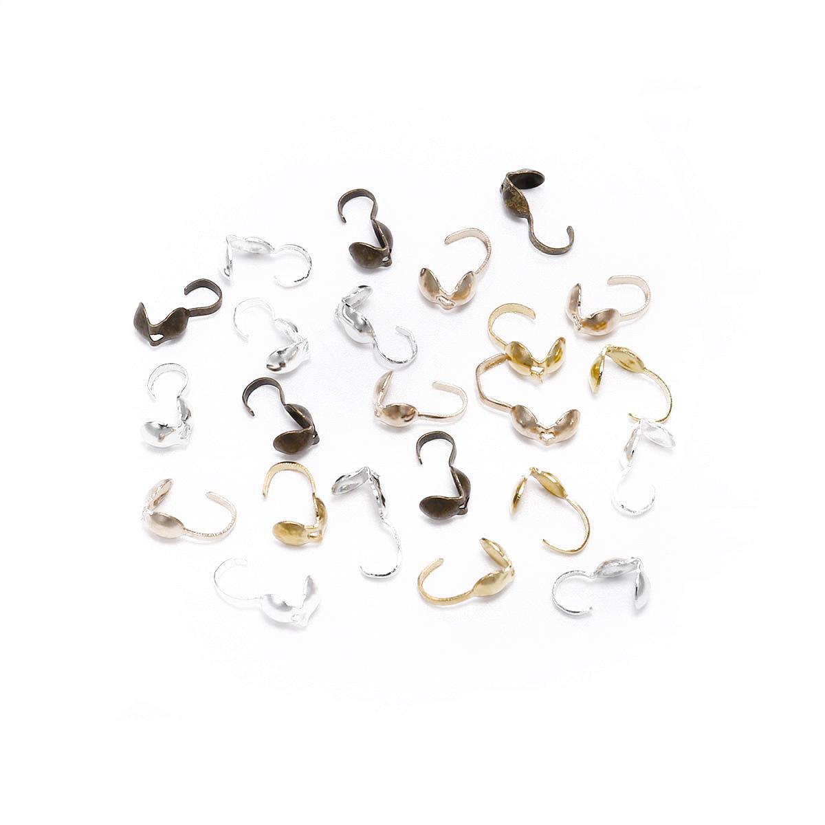 

D-Ring Metal Snap Buckle for Jewelry DIY: Bracelet, Necklace & Bead Chain Accessory 4mm [200 pcs/pack/19g]