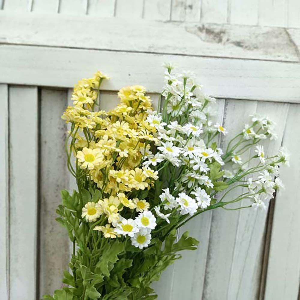 Accessories Bouquet Office Table Artificial Flowers Wedding Decoration Daisy Flowers Garden Crafts
