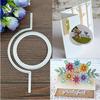 Chic Flop Round Shape Cutting Dies Stencil Scrapbook Card Paper Embossing Craft DIY