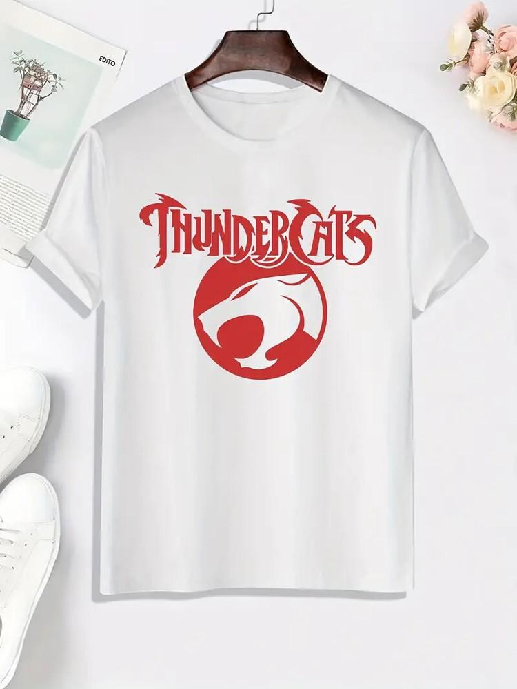 Thundercats TShirt Retro 80s Cartoon Logo Tee UnisexS Vintage Hero Gift Top S
