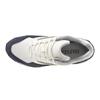 Mizuno Contender and Size 2E Sneakers, Sport/Casual, Off-White, Beige, Navy, 25.0 cm,