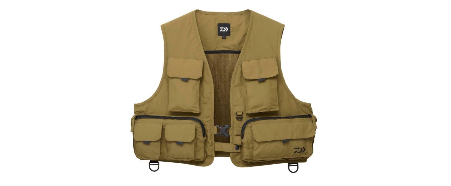 

DAIWA Fishing Vest Olive XL DV-3425 оливковый