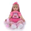 24 Inch Reborn Baby Dolls Cloth Body Princess Girl Real Looking Baby Dolls Boneca Reborn Long Hair For Kid Birthday Xmas Gift