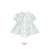YEEHOO Baby Girls' Chinese Style Summer Breathable Bodysuit