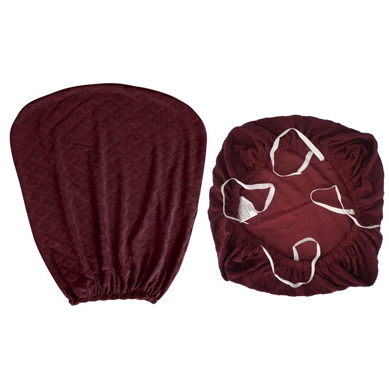 Funda para Silla de Oficina, Fundas Elásticas para Asiento de Silla de Ordenador, Cubre Asiento Elástico para Escritorio, Funda Protectora Removible Lavable para Silla de Comedor Cocina