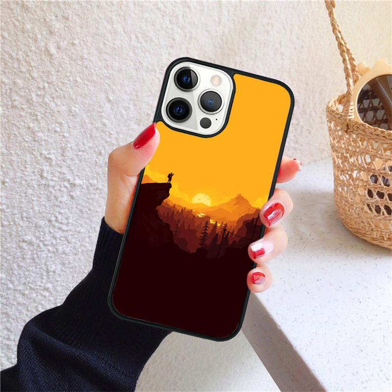 sky minimal forest soft Phone Case Cover For iPhone 17 Air 16 15 14 12 13 Pro Max Plus coque Shell Fundas