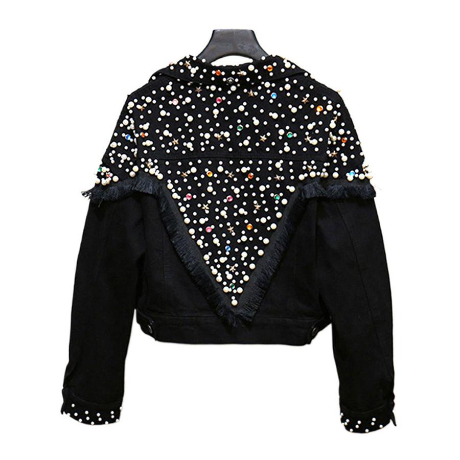 Women's New High-End Denim Jacket, Fashionable and Trendy Outerwear