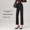 Flowing Time Women's Elegant Cropped Casual Pants