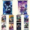 Autentisk Kimetsu No Yaiba Demon Slayer Tecknade Karaktärer Väggaffisch För Hem Och Rumsdekor