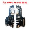 For OPPO A53 4G 2020 (CPH2127, CPH2131) USB Charging Port Dock Connector Charger Board Microphone Module Flex Cable