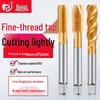Ruiqi Cobalt Spiral Machine Tap pentru Oțel Inoxidabil - M6, M8, M10, M12, M16
