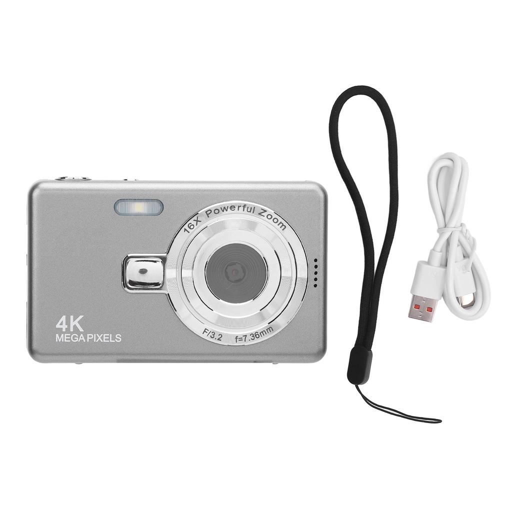 Digital Camera 2.4inch High Resolution 16x Zoom Portable Compact Camera for Travel