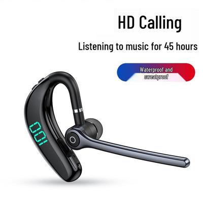V18 Noise Cancelling Bluetooth Ohrbügel-Ohrhörer 5.3 - Ultra-lange Standby-Zeit, Kabellos für Business-, Auto- und Sportnutzung