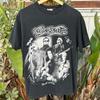 Vintage 2002 Aerosmith Tour T Shirt Medium Distressed Black Rock Band Tee Unisex T-Shirt