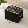 Oxford Cloth Shoe Storage Box With Lid And Dividers For Bedroom Closet Organization