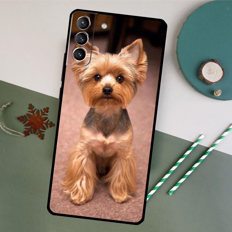 Yorkie Yorkshire Terrier Phone Case For Samsung Galaxy S25 S26 Ultra S20 S21 S22 S23 S24 Plus S10 S25 FE Back Cover