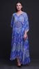 Phagun Floral & Paisley Ladies Plus Size Kaftan Summer Wear Beach Coverup Kimono