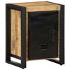 VidaXL Bedside Table 40x30x51 Cm Solid Raw Mango Wood, Bedside Cabinet, Bed Cabinet, Side Table for 4013563
