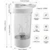 Xiaomi Taza Eléctrica Autoagitadora, Botella Mezcladora para Batidos de Proteínas, Vaso Mezclador con Carga USB y Escala, Vaso de Agua de 15 oz, Libre de BPA