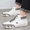 Women's Travel Boots Luxury Brand Waterproof Anti Slip Rubber Sole Elegant Fashionable British Trend Minimalist Off White Shoes