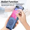2 in 1 Detachable Magnetic Cards Solt Wallet Case For Samsung Galaxy Z Flip 7 FE 6 5 4 5G Flip6 Flip5 Vertical Bag cowboy Cover