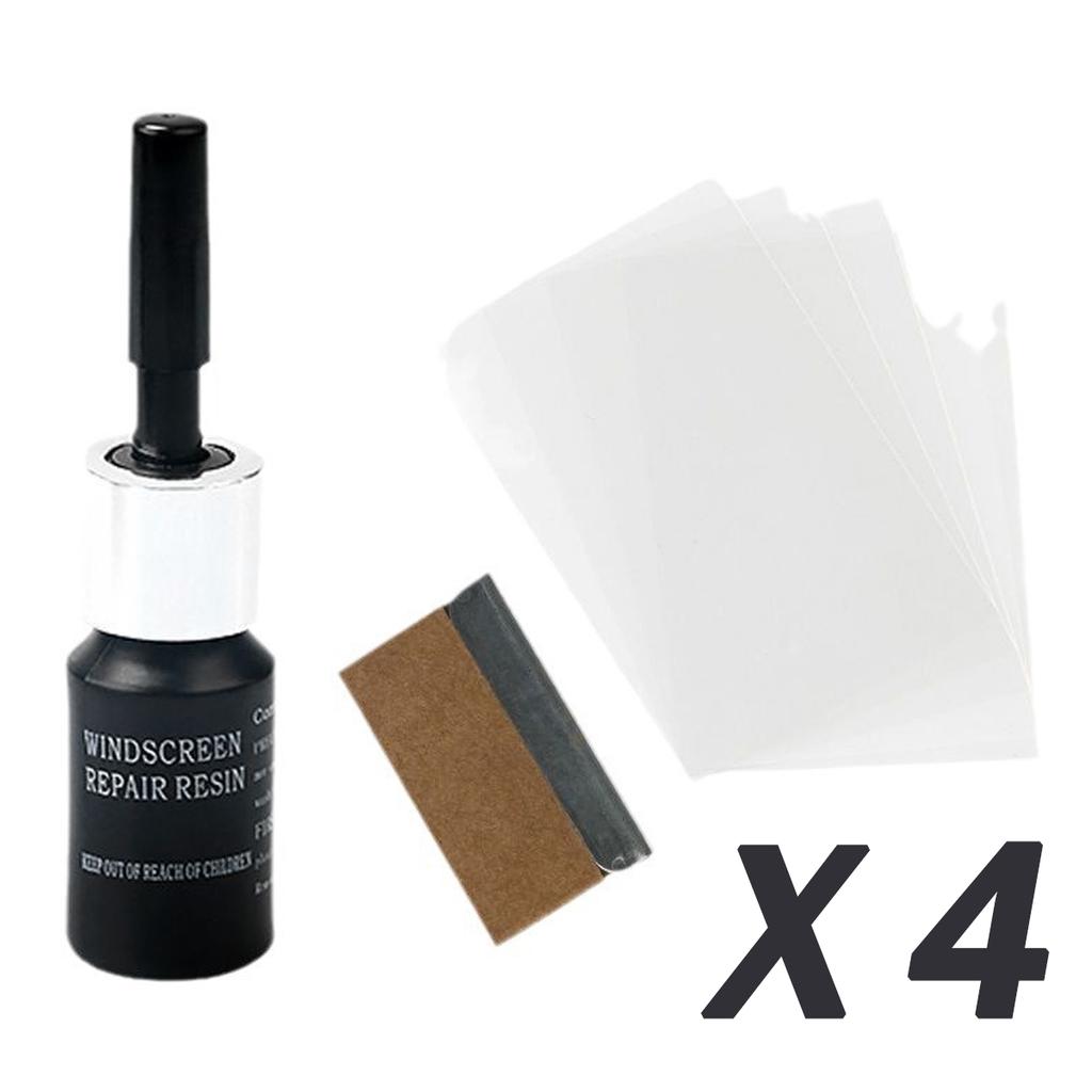Car Glass Repair Window Cracks Gone Kit Remove Scratch Automobile Truck Motorcycles Broken Repair Windscreen Crack Recovery Set