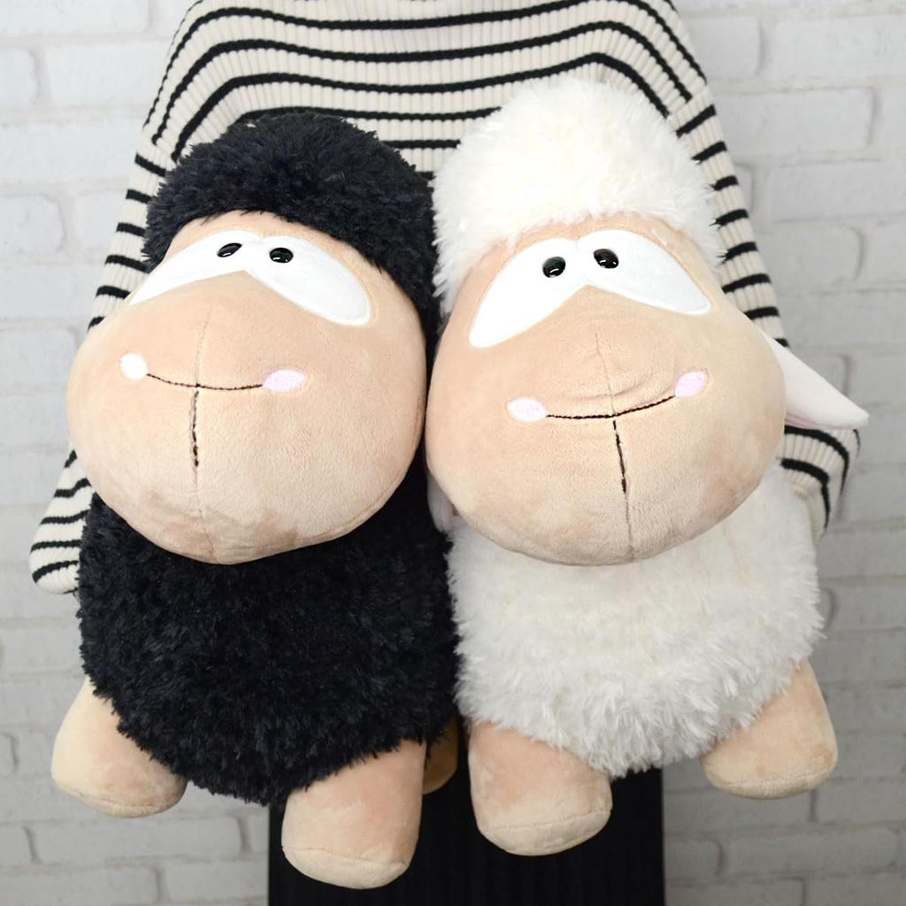 NICI Plush Woolly Gang Sheep White Standing 45cm