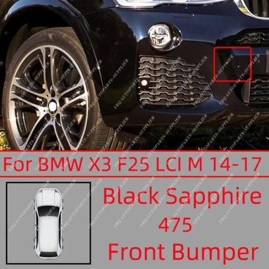 Car Front Bumper Tow Hook Cover for BMW X3 F25 LCI M-Sport 2014 2015 2016 2017