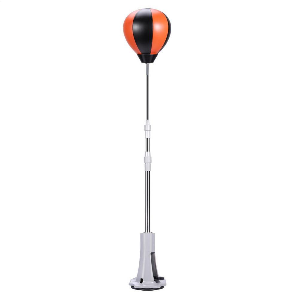 Boxing Speed Trainer Standing Height Adjustable Punching Bag With Stand For Teens Youth Adults Women Men Indoor Home Gym Workout