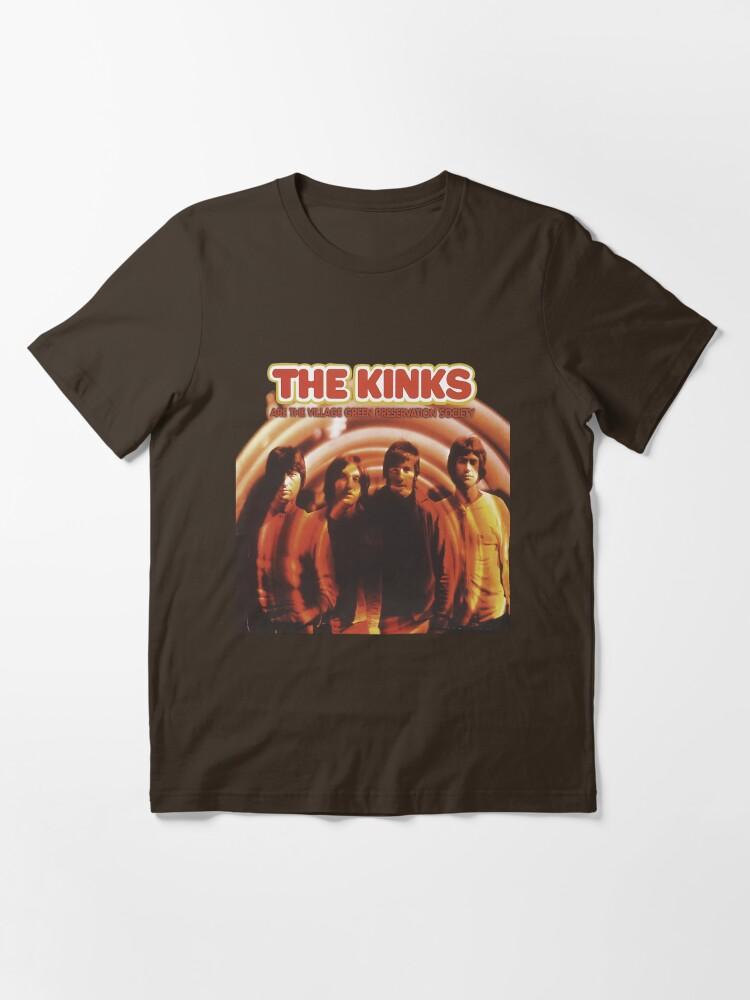 The Kinks song music vintage 90s musician retro funny lyrics 80s band album Essential T-Shirt