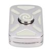 Magnetic Slider Toy Comfortable Grip Luminous Pocket Metal Slider Toy For Travel Classroom Office