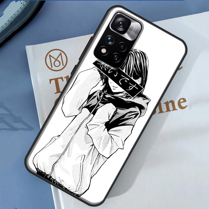 Sad Japanese Anime Case For Xiaomi Redmi Note 14 13 11 9 10 12 Pro 9S 10S 11S 12S Redmi 10C 12C 13C 14C Cover