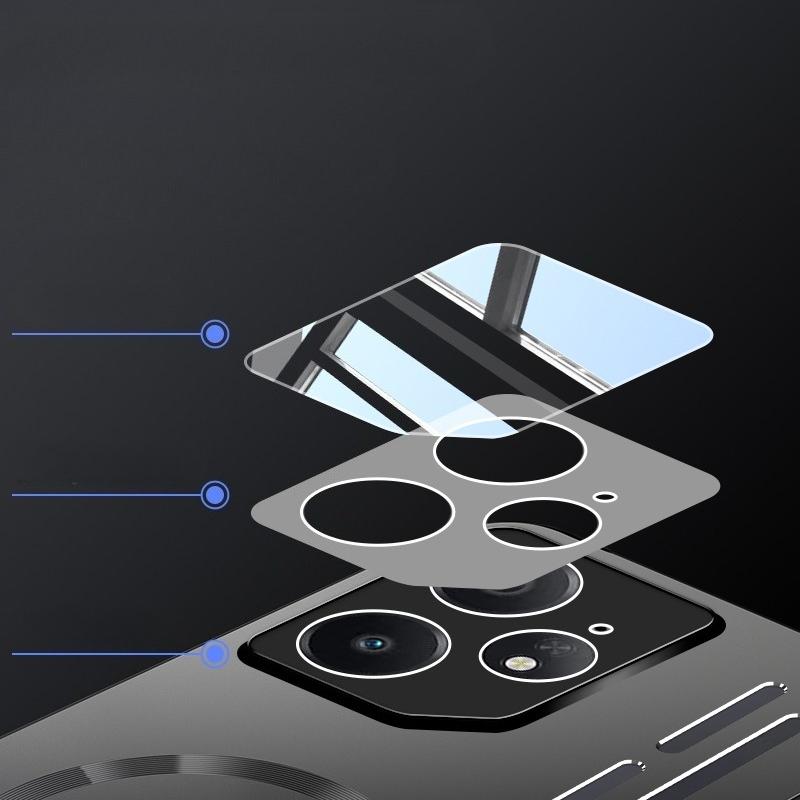 Metal Heat Dissipation Shockproof Magnetic Case For Realme Neo7 Neo 7 Magsafe Aluminium Alloy Hard Cover Bumper Shell