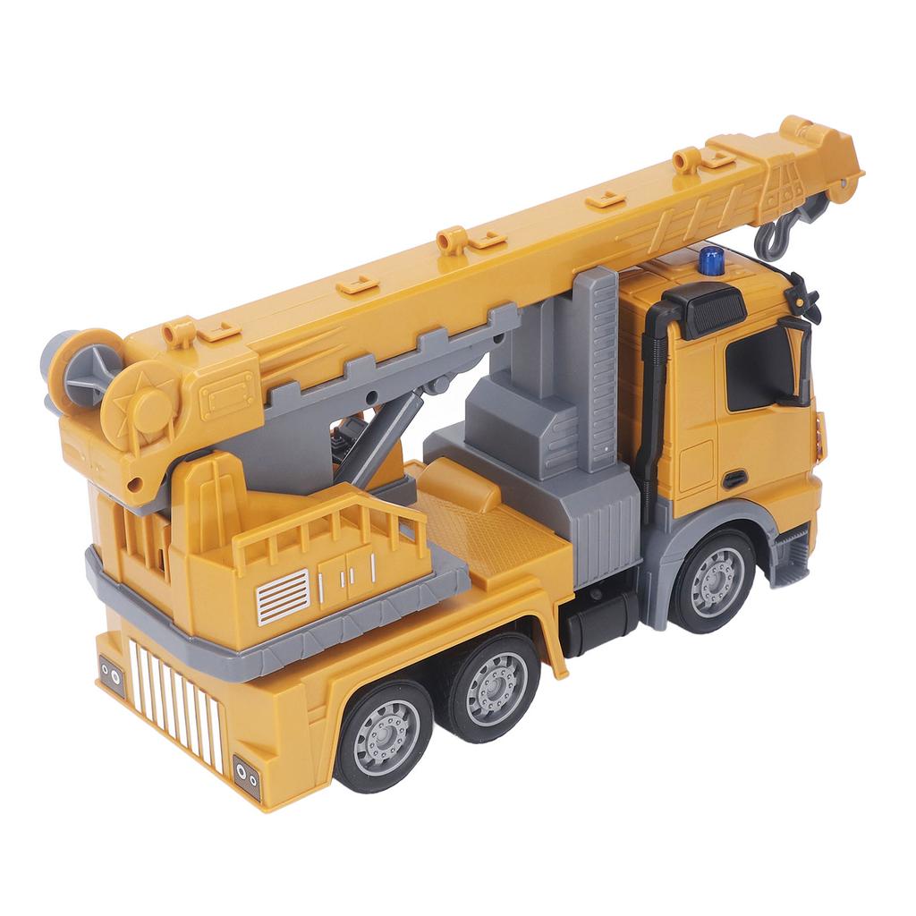 Telecomanda cu macara turn de jucărie interactivă fiabilă model de ridicare RC de inginerie educațională