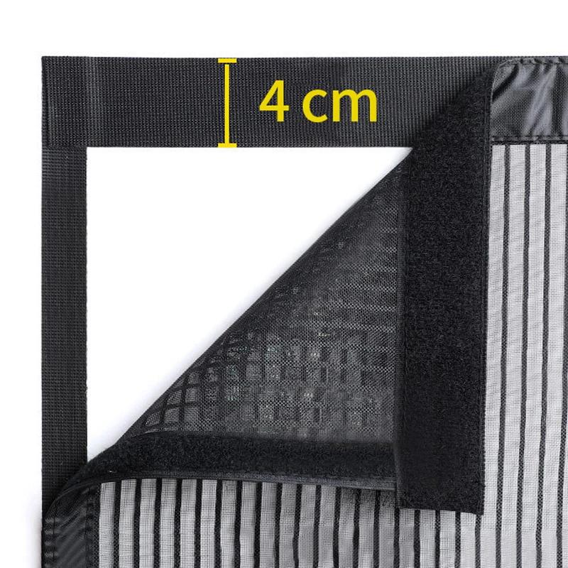 Magnetisches Moskitonetz Unsichtbare Seitenöffnung Magnetisches Türgitter Einfache Montage Für den Innenbereich Türgitter Netz