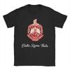 Delta Sigma Theta T Shirt  Fashion T Shirts Short Sleeve Y2K Casual Tops Summer 100 Cotton Oversized Clothes