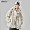 GURBAKS Men's Ice Silk UV Protection Hooded Jacket - Lightweight, Breathable, Summer Sun Protection