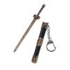 Ancient Weapon Key Chain 12cm Scabbard Key Ring Mini Sword KeyChain  Gift